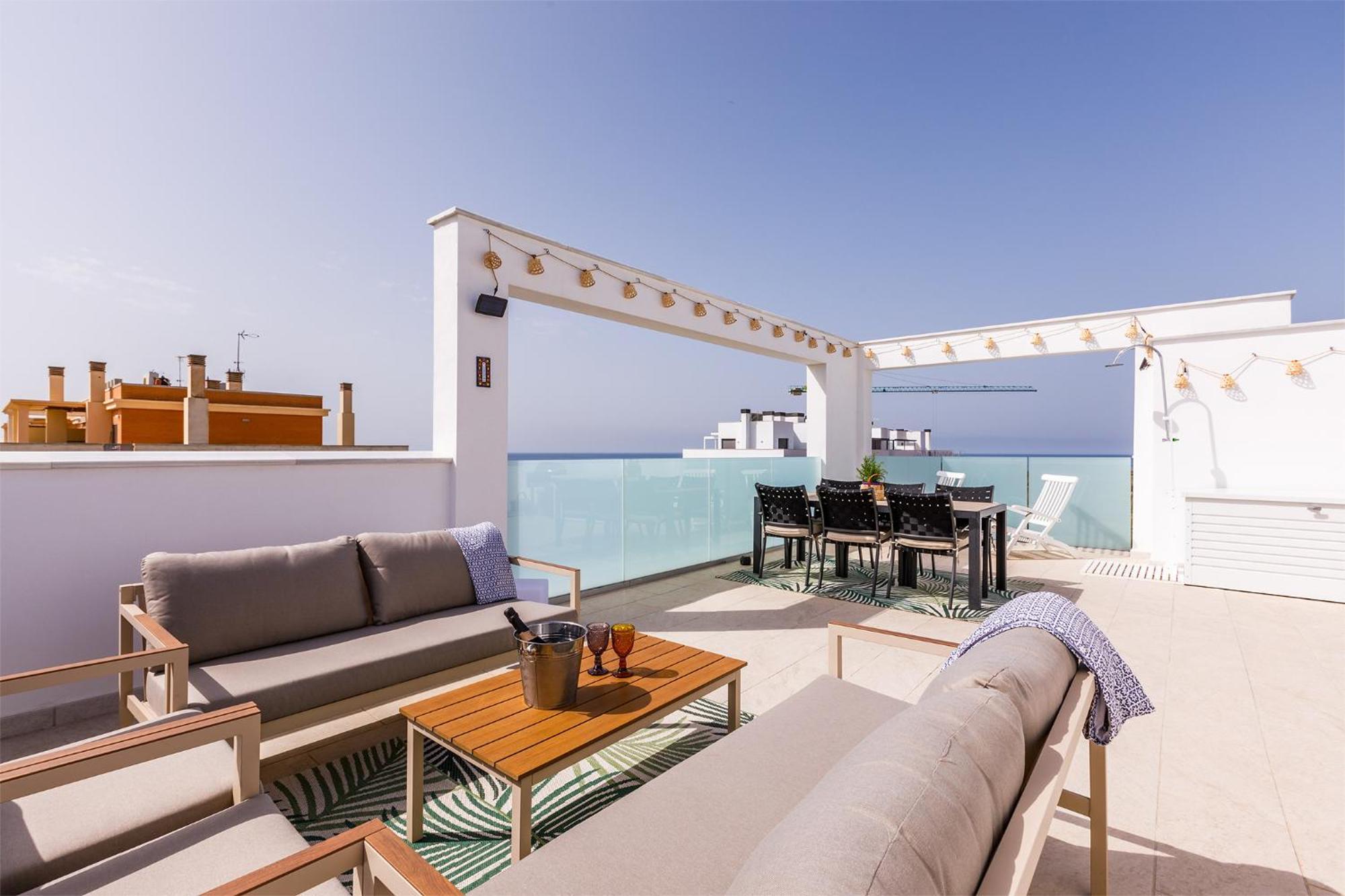 Apartamento A&N Atico Vista Al Mar Torre Del Mar Exterior foto