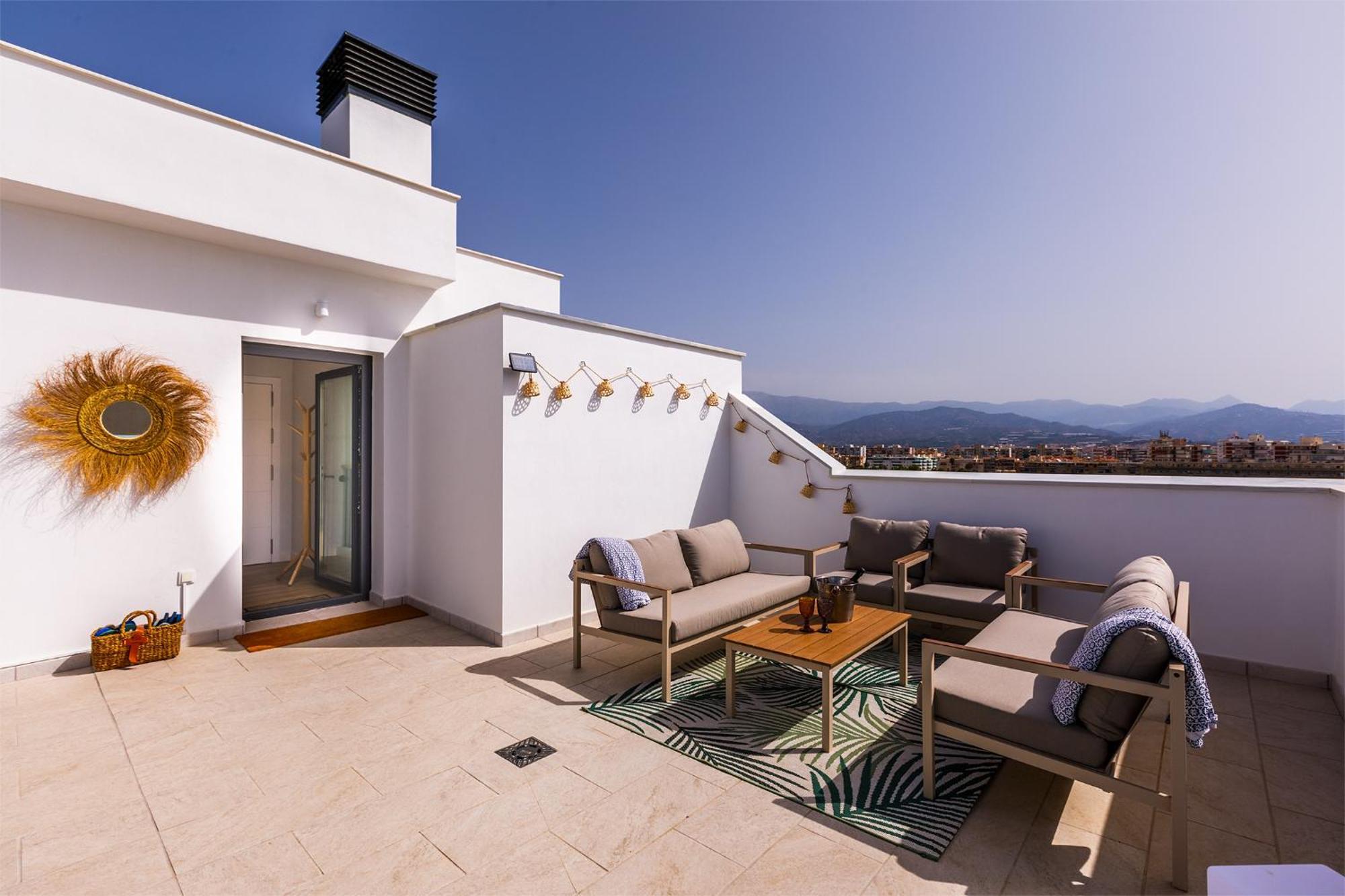 Apartamento A&N Atico Vista Al Mar Torre Del Mar Exterior foto