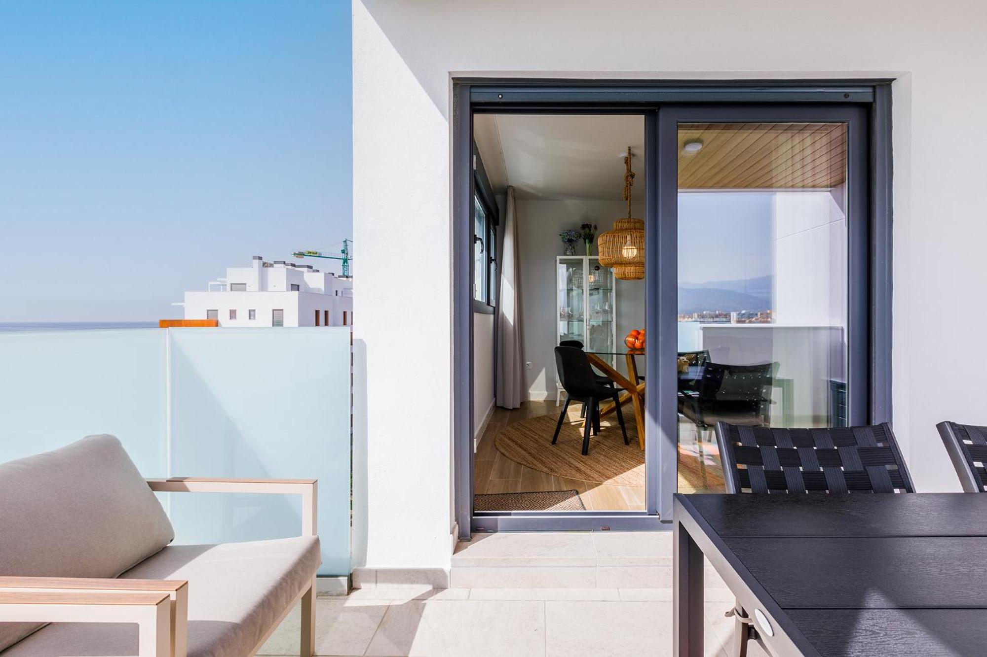 Apartamento A&N Atico Vista Al Mar Torre Del Mar Exterior foto